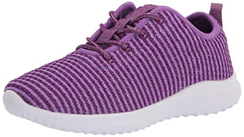 YILAN Women's Fashion Sneakers Breathable Sport Shoes(6,Purple)