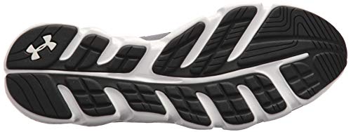 Under Armour Men's Micro G Assert 7 Running Shoe, Steel (100)/White, 12