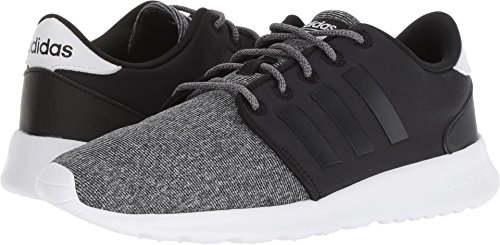 adidas Women's CloudfoamQT Racer Xpressive-Contemporary CloudfoamRunning Sneakers Shoes, Black/Black/Black, 9.5 M US