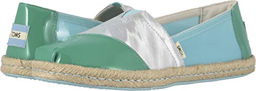 Turquoise Jelly Women's Espadrilles - Size 6.5