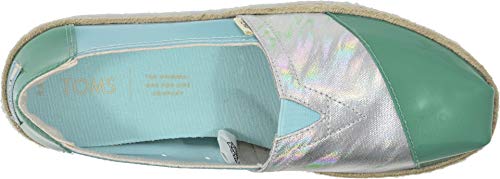 Turquoise Jelly Women's Espadrilles - Size 6.5