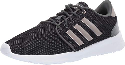adidas Women's CloudfoamQT Racer Xpressive-Contemporary CloudfoamRunning Sneakers Shoes, Legend Ivy/Platino Metallic/Black, 6 M US