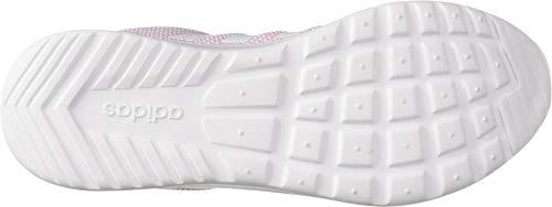 adidas Women's CloudfoamQT Racer Xpressive-Contemporary CloudfoamRunning Sneakers Shoes, aero Pink/White/aero Pink, 5 M US