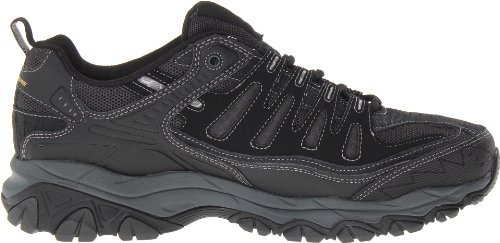 Skechers mens After Burn fashion sneakers, Black, 8 US