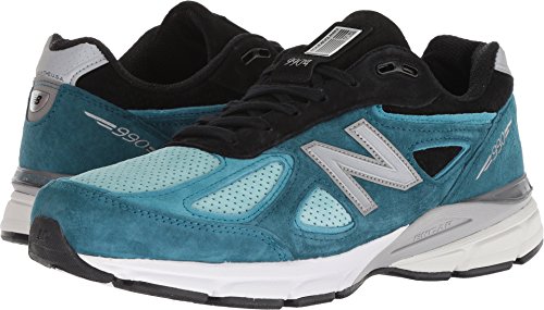 New Balance Men's M990V4 Running Shoe, Moroccan Blue