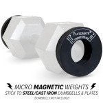 PlateMate Microload Pair 2 1/2 lb. Magnetic Donut Weights