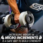 PlateMate Microload Pair 2 1/2 lb. Magnetic Donut Weights