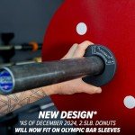 PlateMate Microload Pair 2 1/2 lb. Magnetic Donut Weights