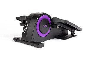 Cubii Jr: Desk Elliptical w/Built in Display Monitor, Easy Assembly, Quiet & Compact, Adjustable Resistance (Purple, One)