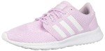 adidas Women's CloudfoamQT Racer Xpressive-Contemporary CloudfoamRunning Sneakers Shoes, aero pink/white/aero pink, 10 M US