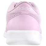 adidas Women's CloudfoamQT Racer Xpressive-Contemporary CloudfoamRunning Sneakers Shoes, aero pink/white/aero pink, 10 M US