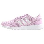 adidas Women's CloudfoamQT Racer Xpressive-Contemporary CloudfoamRunning Sneakers Shoes, aero pink/white/aero pink, 10 M US