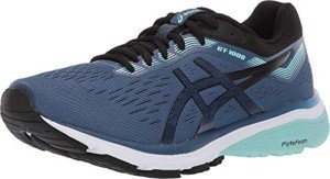 ASICS Women's GT-1000 7 Running Shoes, 10.5, Grand Shark/Black
