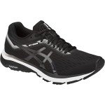 ASICS Women's GT-1000 7 Running Shoes, 8.5, Black/White