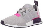 adidas Originals womens Nmd_r1 Running Shoe, Grey/Grey/Shock Pink, 6.5 US