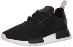 adidas Originals Women's NMD_R1 Running Shoe, Black/Black/Orchid Tint, 7