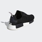 adidas Originals Women's NMD_R1 Running Shoe, Black/Black/Orchid Tint, 7