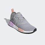 adidas Originals womens Nmd_r1 road running shoes, Granite/Granite/Clear Orange, 7.5 US