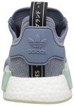 adidas Originals Women's NMD_R1 Running Shoe, raw Steel/raw Steel/White, 10