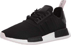 adidas Originals womens Nmd_r1 Running Shoe, Black/Black/Orchid Tint, 9.5 US