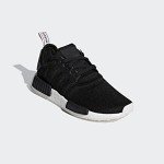 adidas Originals womens Nmd_r1 Running Shoe, Black/Black/Orchid Tint, 9.5 US