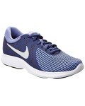 Nike Women's Revolution 4 Running Shoes (6.5 B(M) US, Blue Pure Platinum Purple)