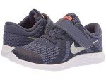Nike Girl's Revolution 4 (TDV) Running Shoe (5 Toddler M, Sanded Purple/Metallic Silver)