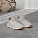 New Balance Women's Fresh Foam Cruz V2 Sneaker, Rain Cloud/White/Gum, 5.5 W US