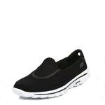 Skechers Performance Women's Go Walk 2 Slip-On Walking Shoe, Black White, 9 M US