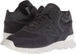 New Balance Women's 574 V1 Mid Sneaker, Phantom/Phantom, 6.5 W US