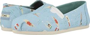 TOMS Blue Glow Swimmers Women's Classics (Size: 9.5)