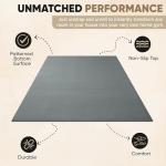 Extra Large Exercise Mat - Durable, Non-Slip Workout Mats