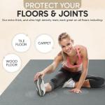 Extra Large Exercise Mat - Durable, Non-Slip Workout Mats