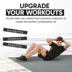 Extra Large Exercise Mat - Durable, Non-Slip Workout Mats