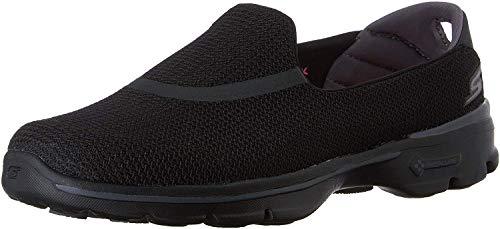 Skechers Performance Women's Go Walk 3 Slip-On Walking Shoe, Black, 6 M US