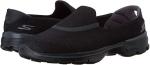 Skechers Performance Women's Go Walk 3 Slip-On Walking Shoe, Black, 6 M US