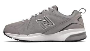New Balance Men's 608 V5 Casual Comfort Cross Trainer, Team Away Grey/Castlerock, 8 Wide