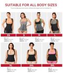 GAODI Women Waist Trainer Vest Slim Corset Workout Sweat Tank Top Zipper Compression Shirt Sauna Suit Body Shaper