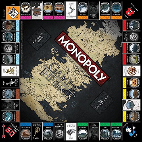 Winning Moves Games Board Game - Deluxe Game of Thrones Monopoly