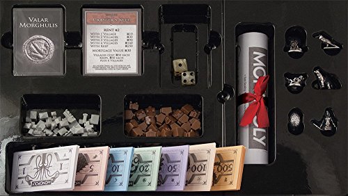 Winning Moves Games Board Game - Deluxe Game of Thrones Monopoly