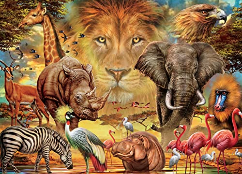 Animal Kingdom King Sky 1000 Piece Puzzle