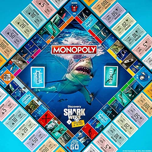 Monopoly: Shark Week Predators of The Deep