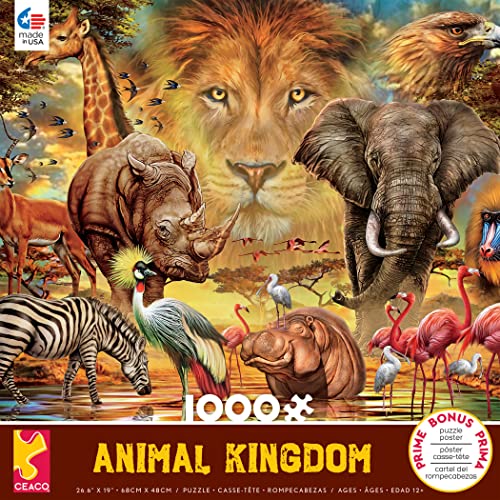 Animal Kingdom King Sky 1000 Piece Puzzle