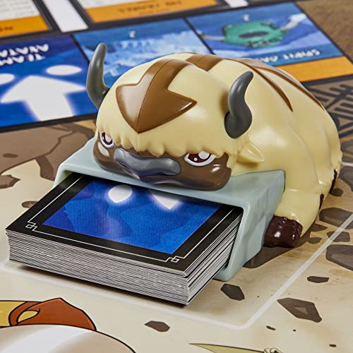 Hasbro Gaming Monopoly: Avatar: Nickelodeon The Last Airbender Edition Board Game for Kids Ages 8 and Up, Play as a Member of Team Avatar (Amazon Exclusive)