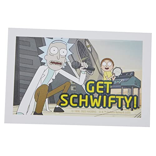 Hasbro Gaming Monopoly: Rick and Morty Edition Board Game, Cartoon Network Game for Families and Teens 17+, Includes Collectible Monopoly Tokens (Amazon Exclusive)