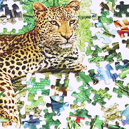 Unique 1000-Piece Jungle Animal Jigsaw Puzzle for Adults
