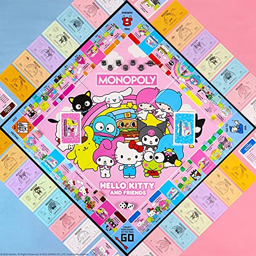 Monopoly: Hello Kitty and Friends,6 players