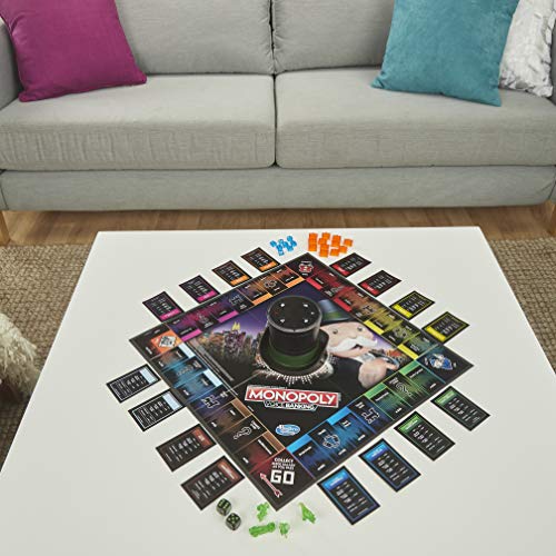 Monopoly Voice Banking Electronic Family Board Game for Ages 8 & Up