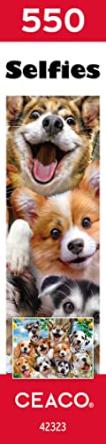 Ceaco Selfie Pups 550 Piece Jigsaw Puzzle