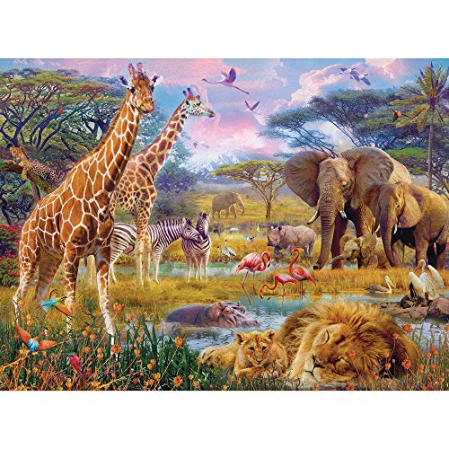 Savannah Animals 500 pc Jigsaw Puzzle - Jan Patrik